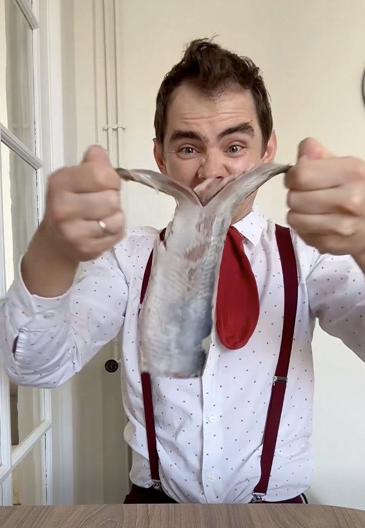 A simple fish-cutting technique