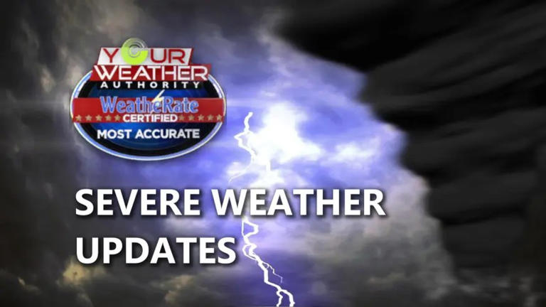 Monday storm updates