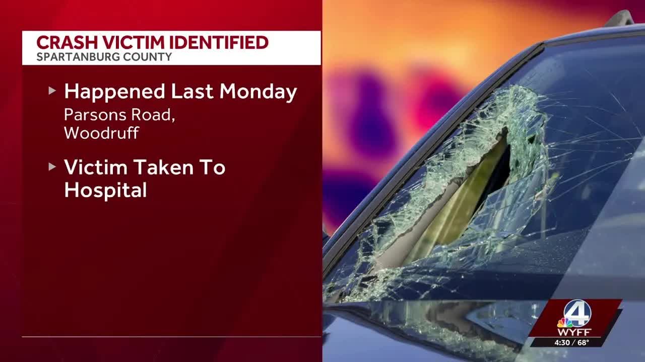 Coroner identifies man killed in Spartanburg crash