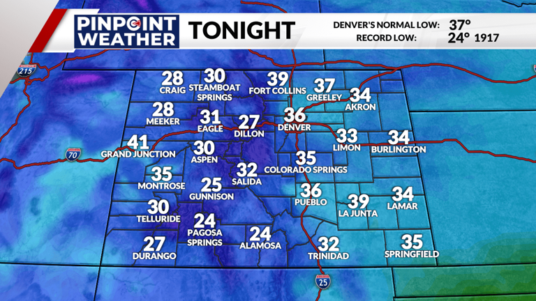 Denver weather: More rain chances and cooler temperatures this week