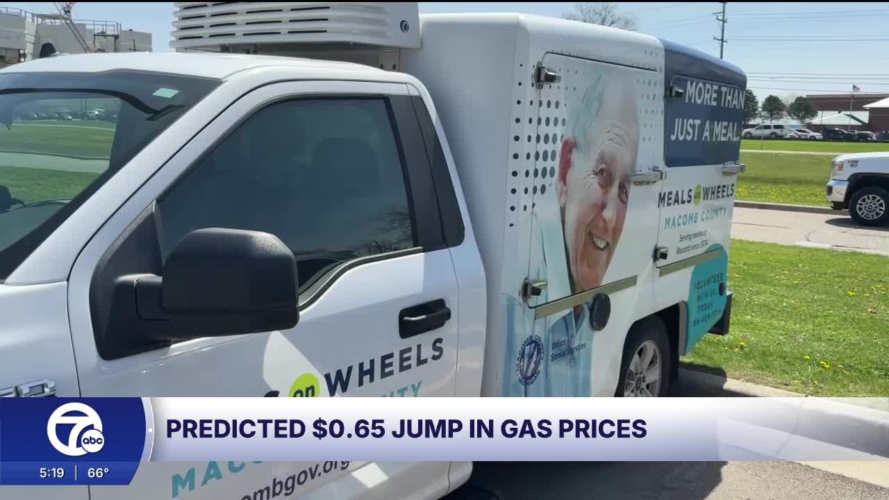 Rising gas prices in metro Detroit putting squeeze on Meals on Wheels ...
