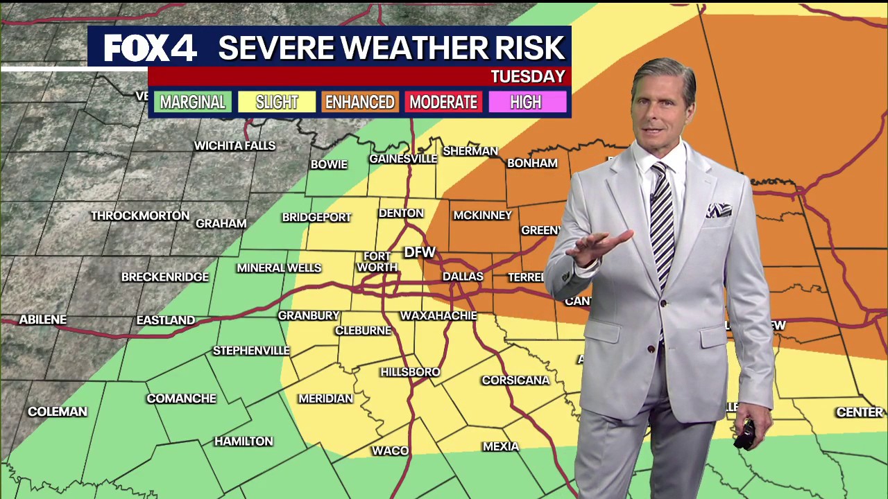 Dallas weather: Apr. 27 evening forecast