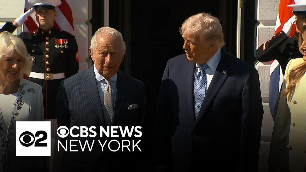 King Charles and Queen Camilla arrive at White House