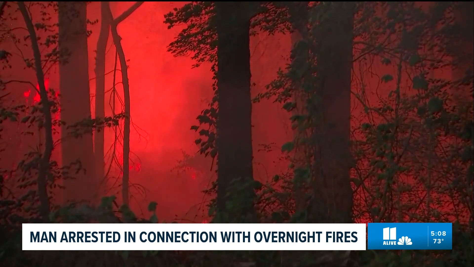 Man arrested in connection to multiple fires believed to be ...