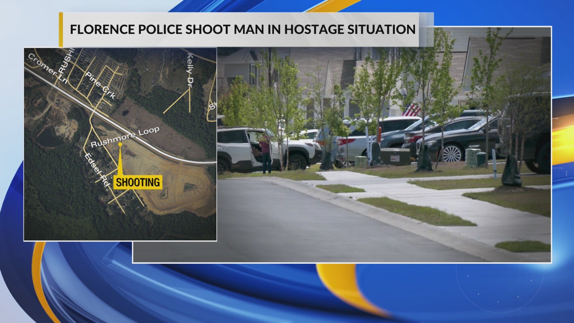 Knife-wielding man shot by Florence police remains hospitalized, SLED says