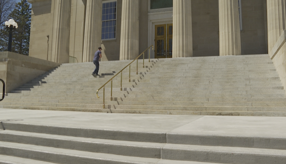 Construction on the City Hall of Plattsburgh's front steps is almost ...