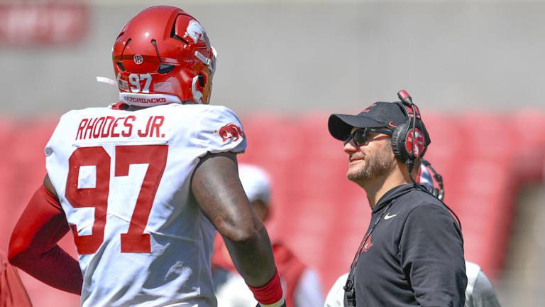 Which five Razorbacks have highest 2027 NFL draft stock?