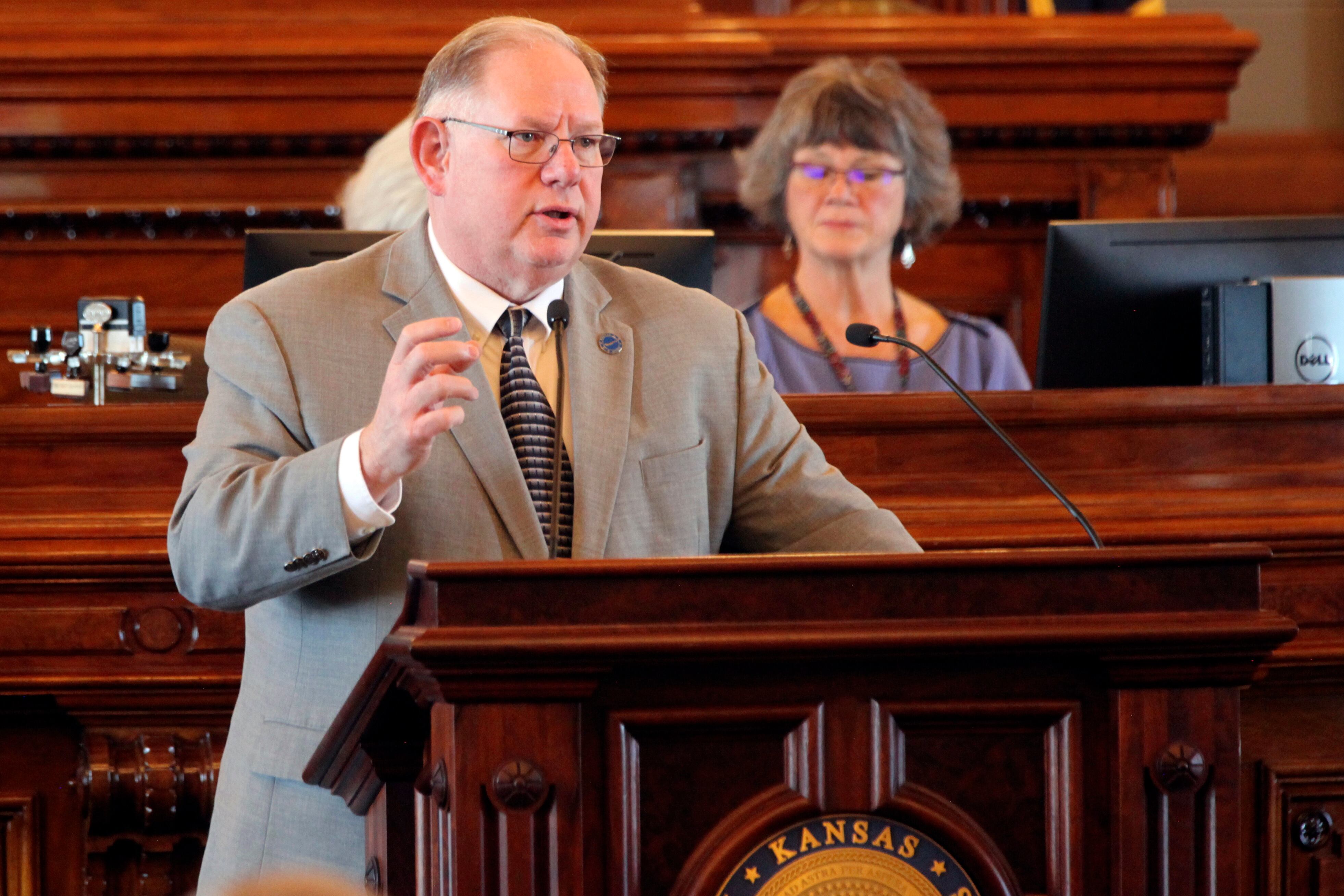 Gov. Kelly vetoes property tax protest bill, Kansas House speaker responds