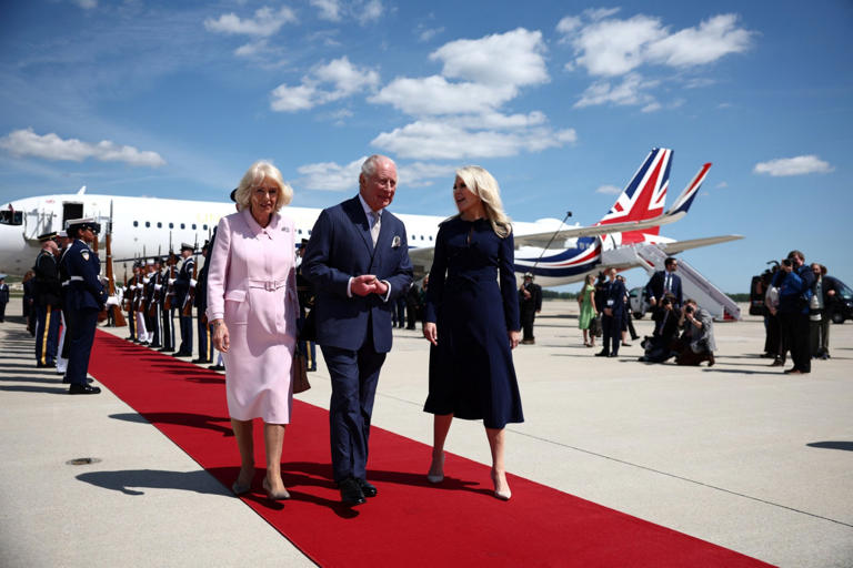 The king meets Trump for tea at the White House amid strain in ‘special ...