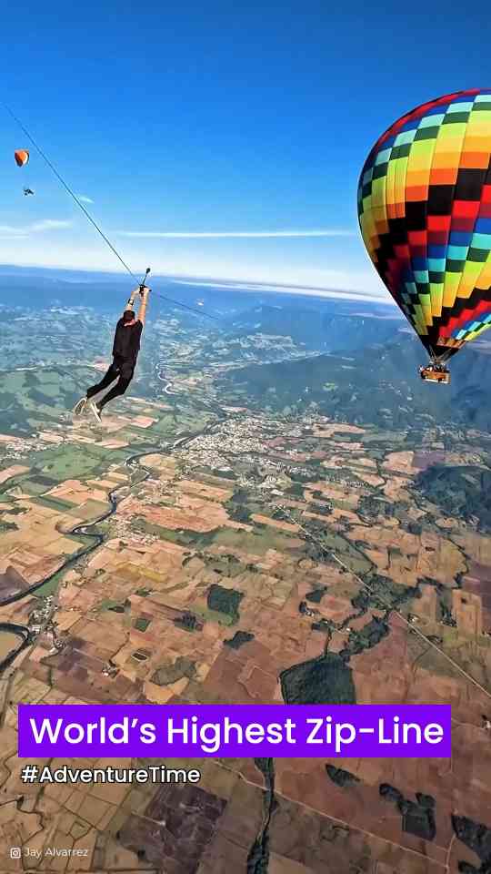 World’s highest zip-line | This was absolutely insane! 🤯 | Adrenaline ...