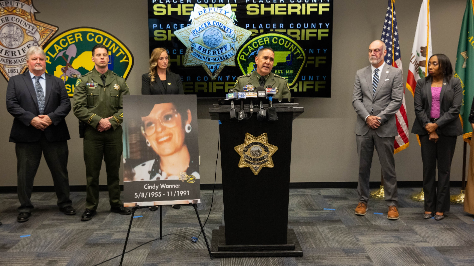 Watch as Placer County sheriff announces arrest in cold case murder ...