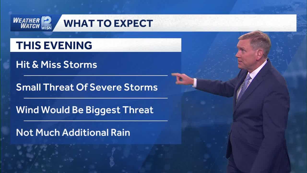 Another round of storms possible this evening with a small chance for ...