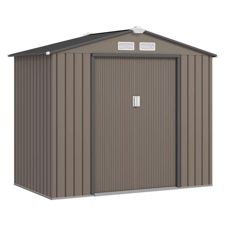 Target has a 'terrific' outdoor metal storage shed on sale for over 40% off
