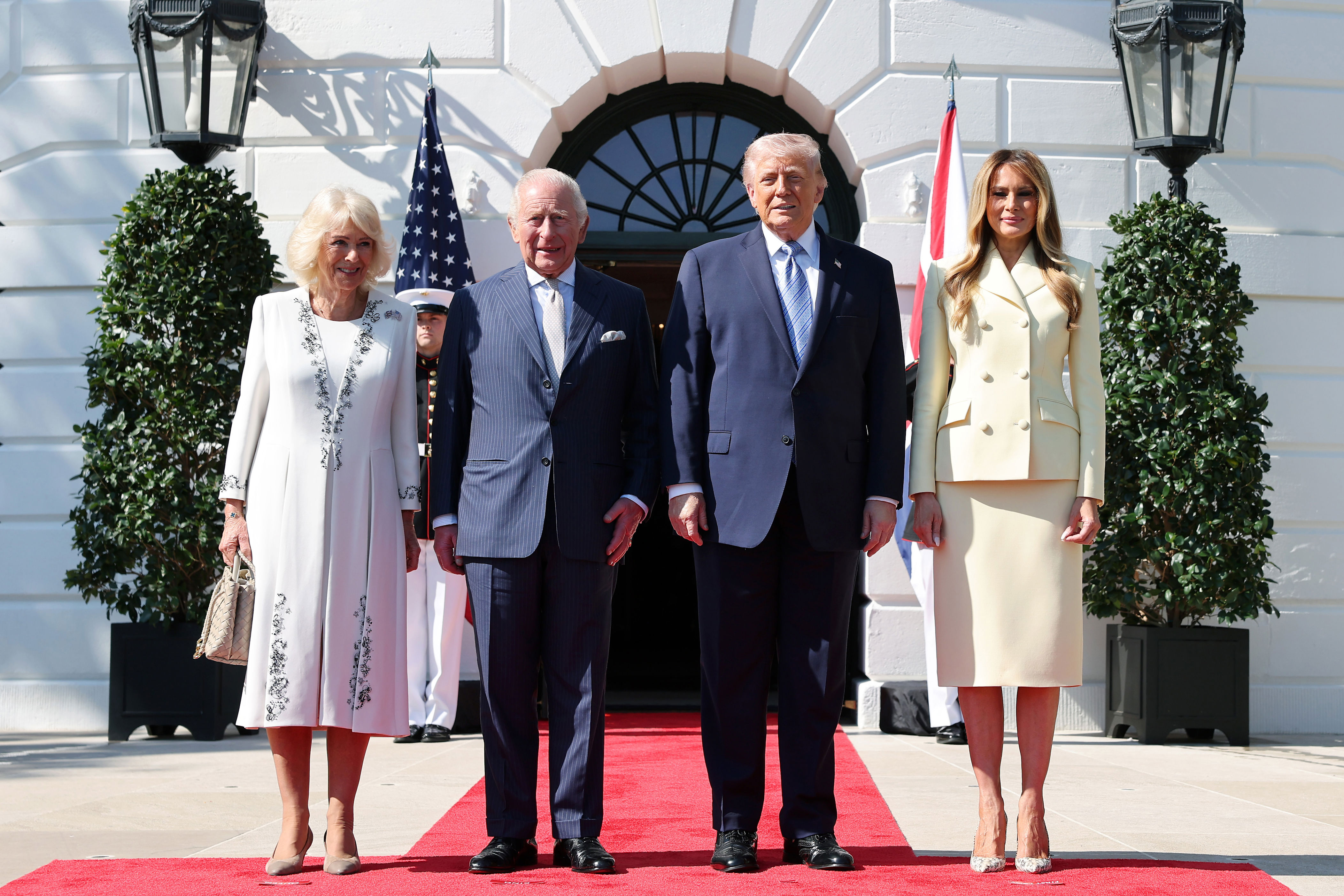 Trump breaks royal protocol with King Charles at White House