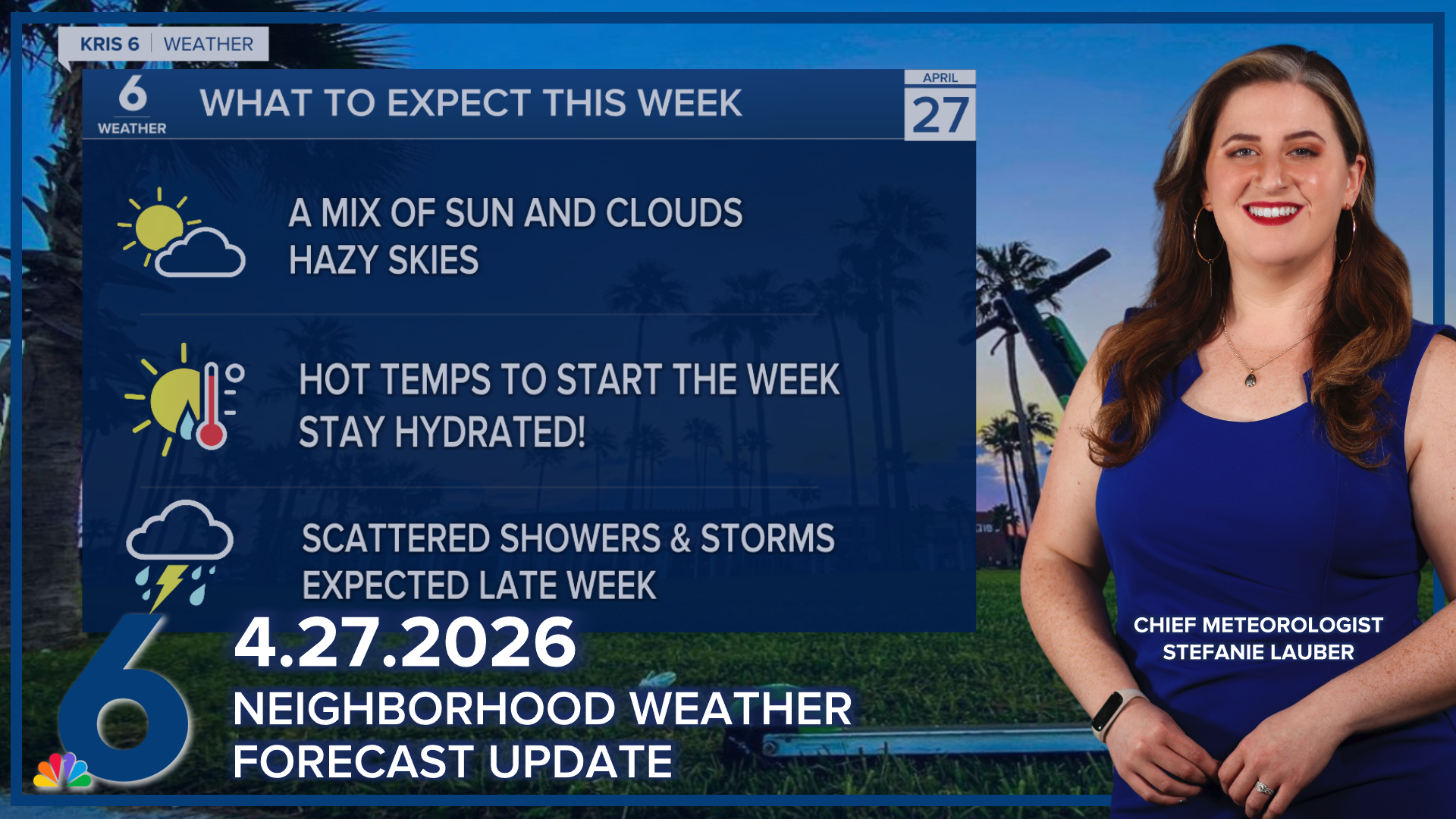 Hot, humid, and hazy days before our next chance of storms