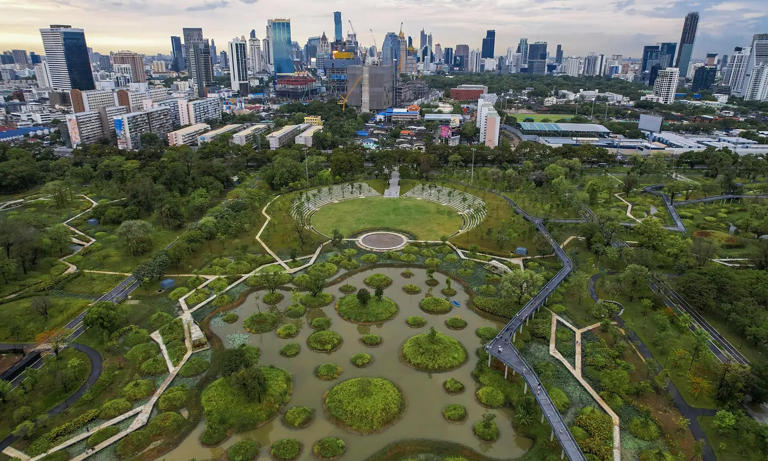 Urban revitalization in Bangkok: Where green spaces, culture, and smart ... - Green Technology Penthouse Living Spaces