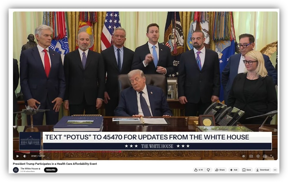 Fake Trump sleeping photo spreads after White House event