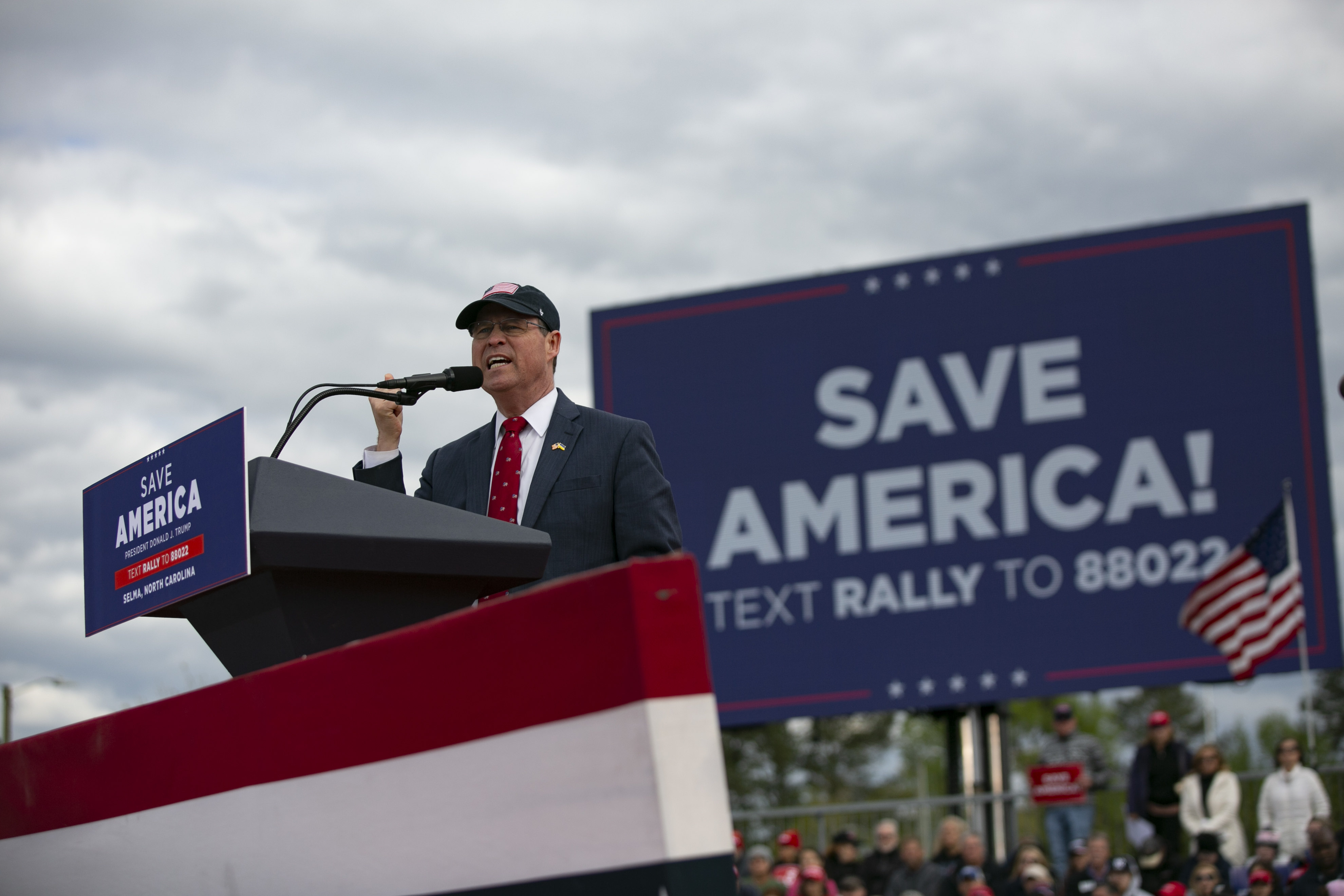Former President Trump Holds Rally In North Carolina