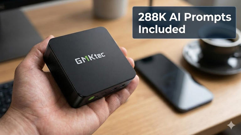 New mini PC bundle offers 288,000 AI coding prompts over 90 days