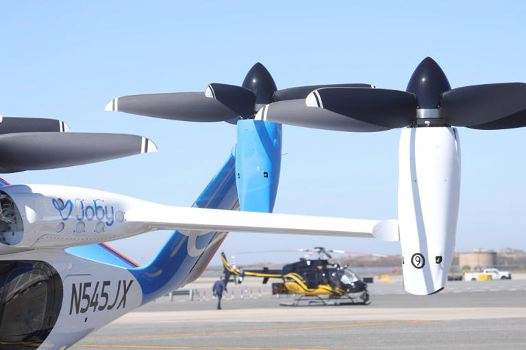 Air-taxi company completes first test flight of 'Jetsons'-like craft in ...