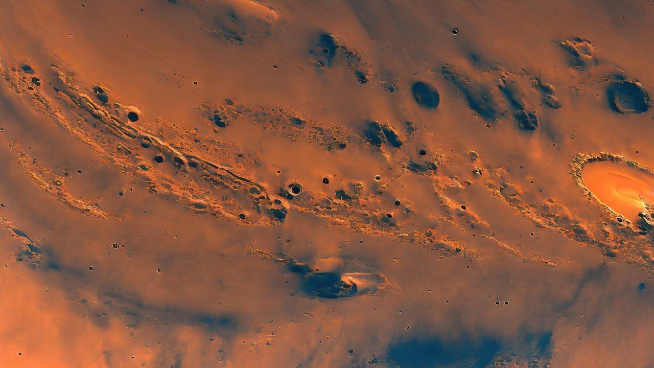 Mars has an atmosphere, but its thin CO2 air can't sustain humans