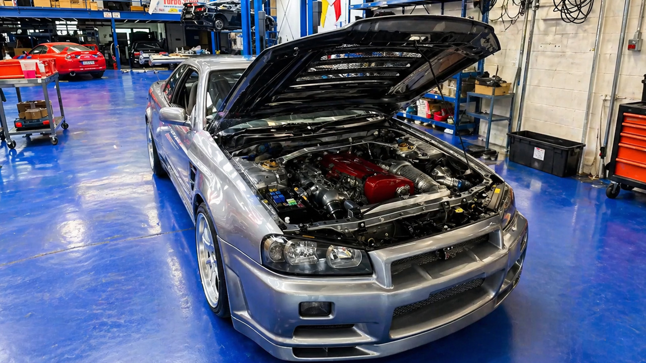 Is this R34 GTR worth the long restoration?