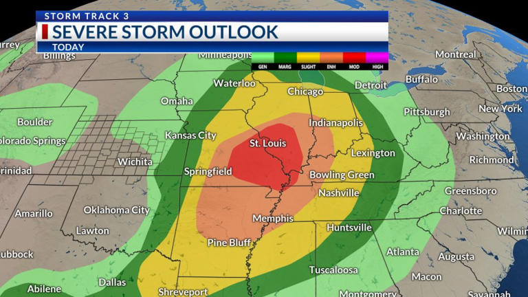 Storm Track 3 forecast: Rain chances increase for the second half of ...