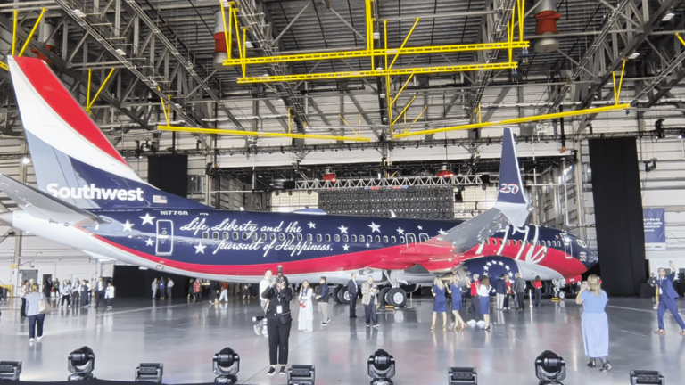 Southwest Airlines unveils 'Independence One' plane to mark America's ...