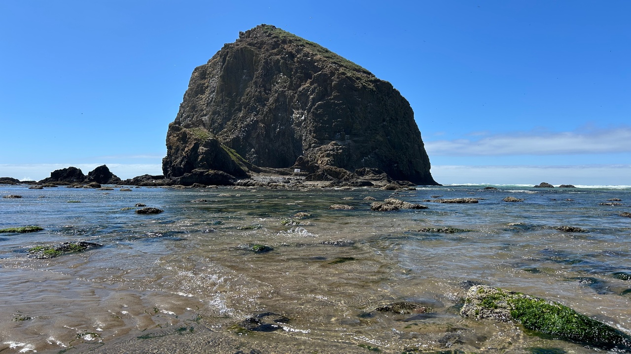 Oregon’s most famous sea stack rises 235 feet from the sand and you can ...