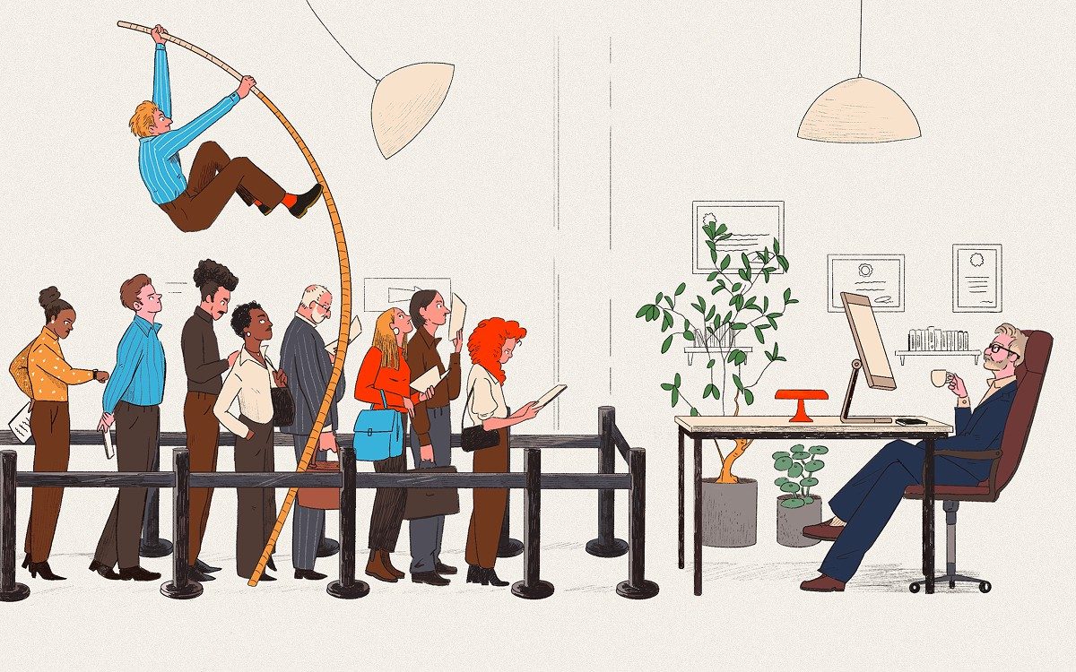 If you want a job, it's still about who you know