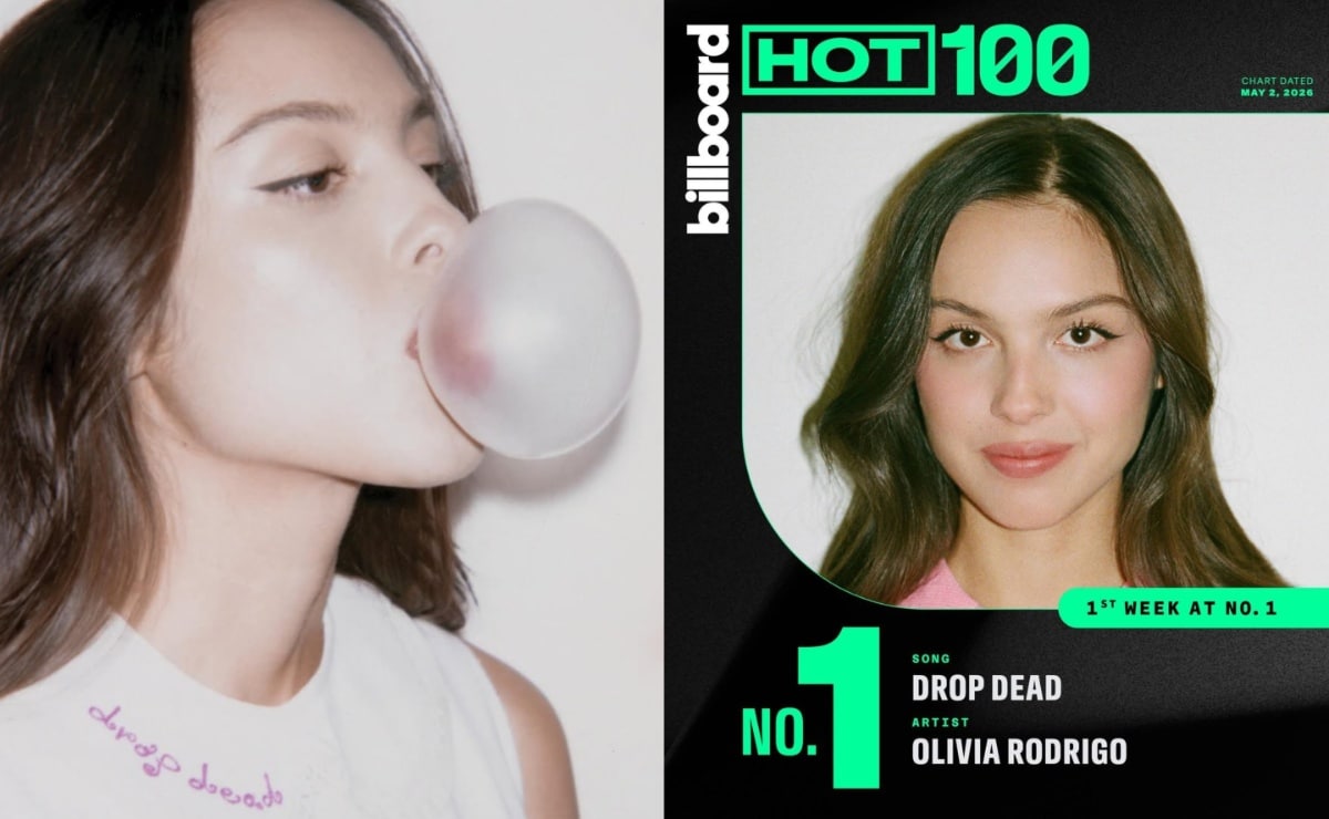 Olivia Rodrigo makes Hot 100 history with 'Drop Dead' debut at No. 1