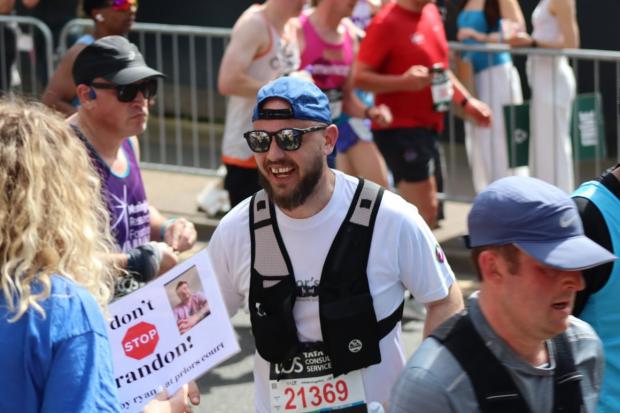 Charity worker runs London Marathon raising thousands for autism