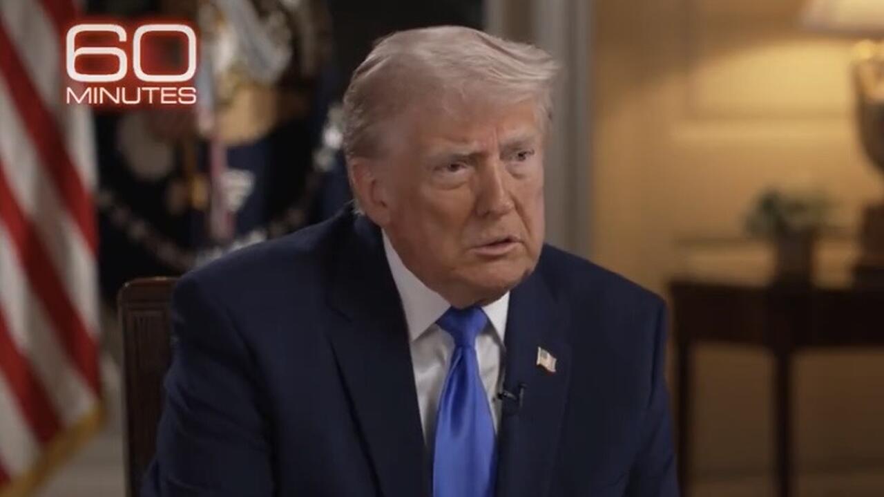 60 Minutes host is insulted by Trump after reading manifesto of suspect ...