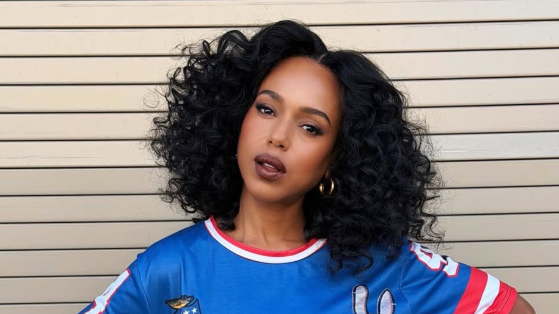 This leather dress worn by actress Kerry Washington hides an unexpected  detail