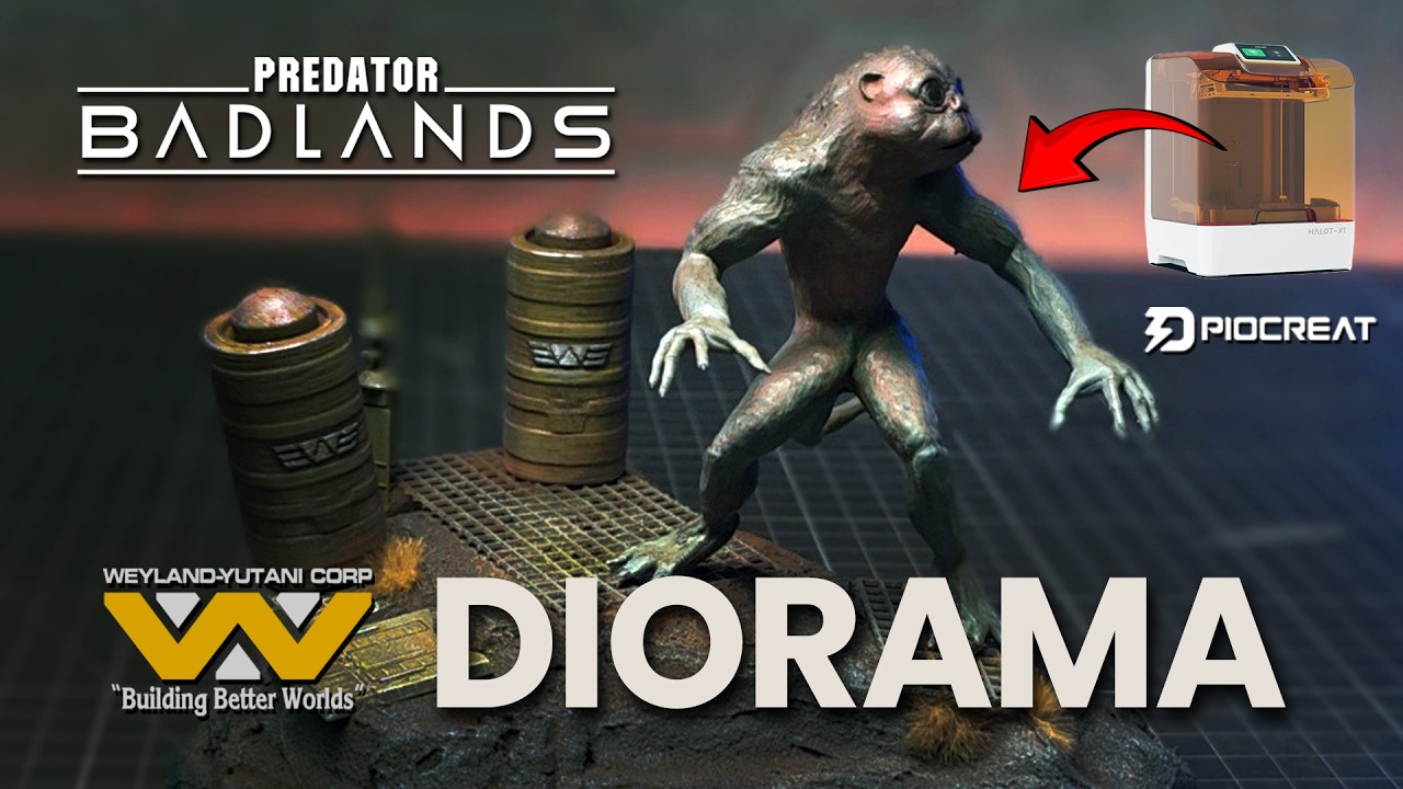 Halot X1 Predator Badlands print secrets and sculpt tips