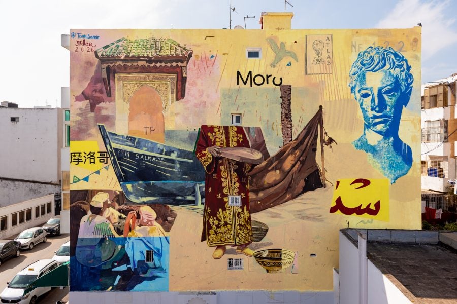 JIDAR – Rabat Street Art Festival transforme Rabat en galerie à ciel ...