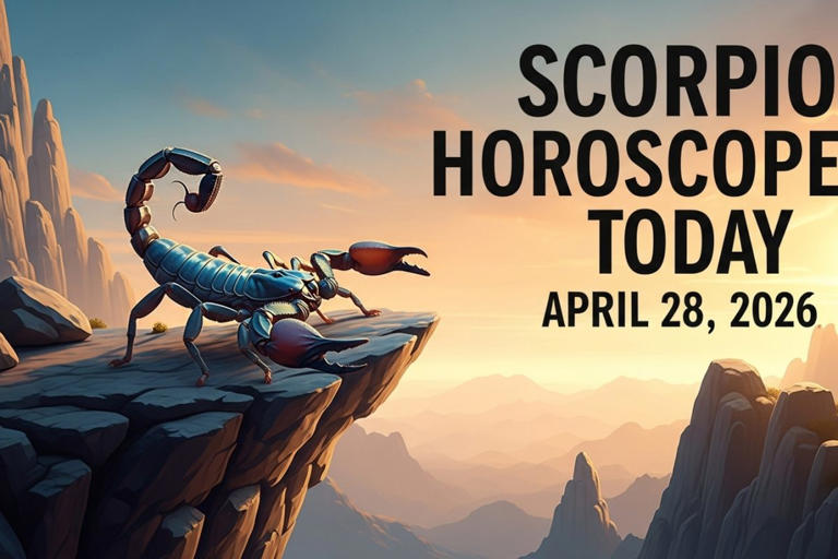 Scorpio horoscope today, April 28, 2026