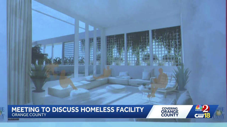 Community meeting held for proposed homeless facility in Orange County