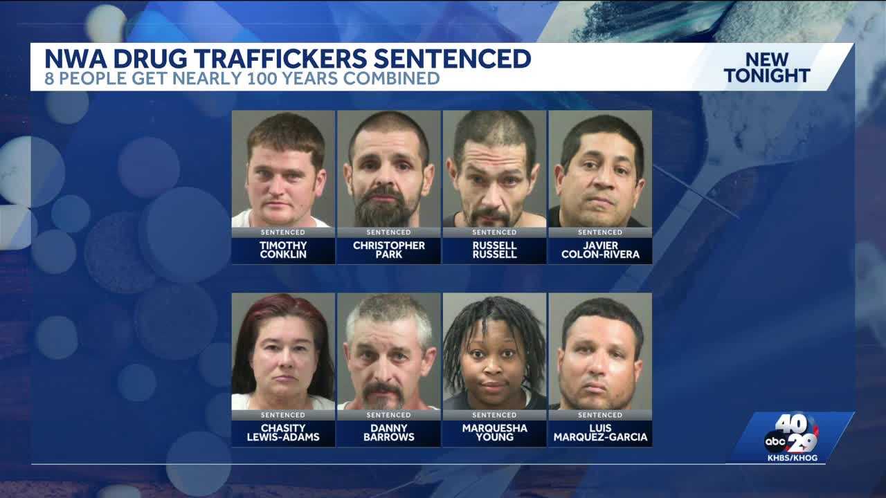 Eight NWA drug traffickers sentenced to combined 100 years in federal ...