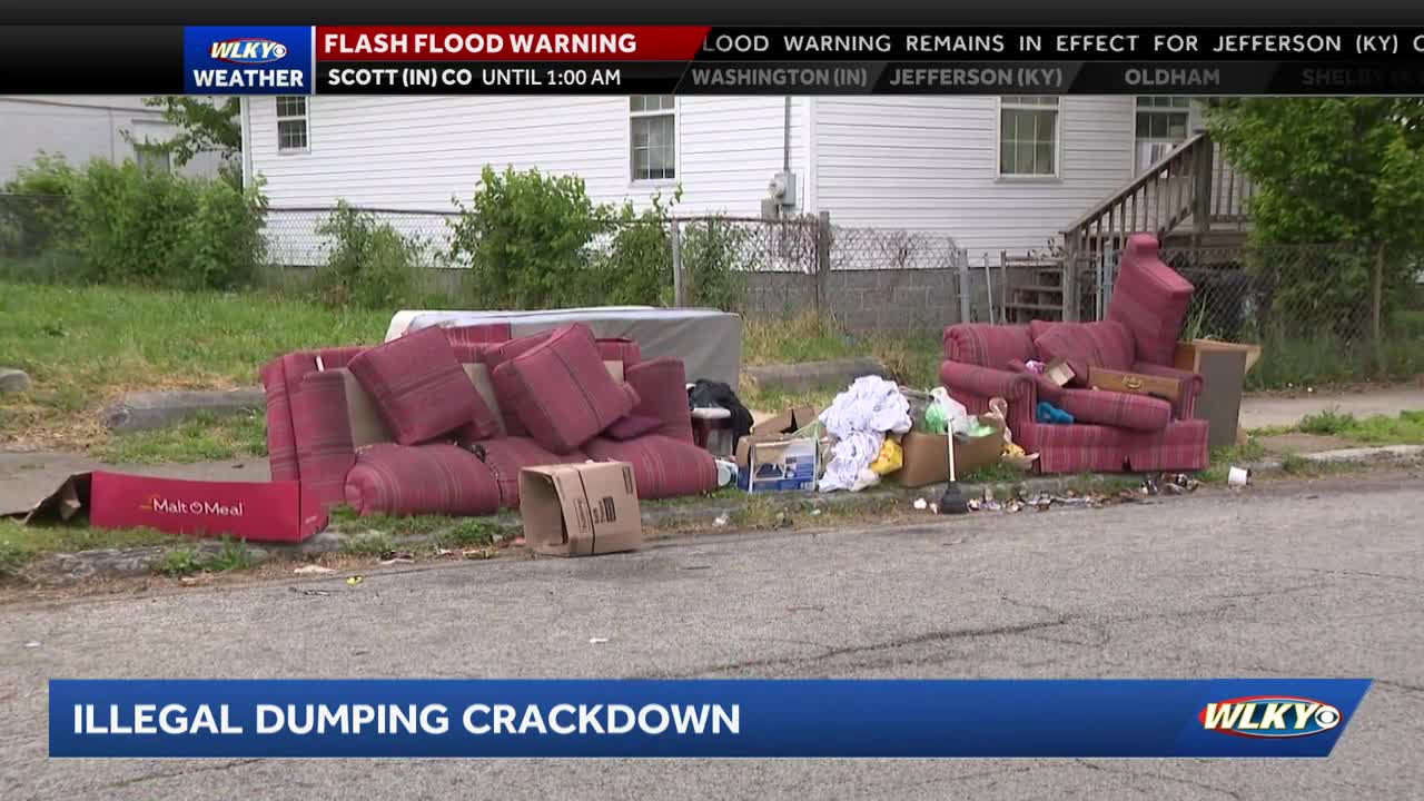 Louisville leaders work to address illegal dumping in Portland