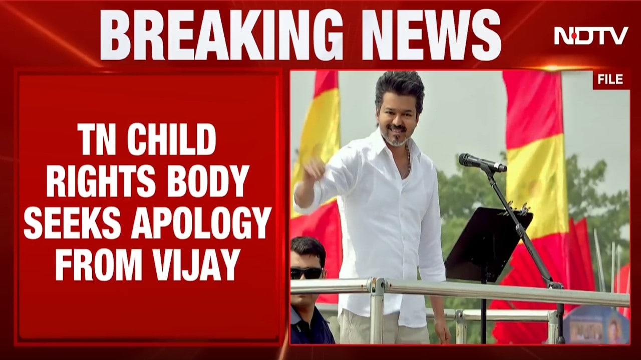 Vijay news | TVK chief Vijay lands in trouble as child rights body ...