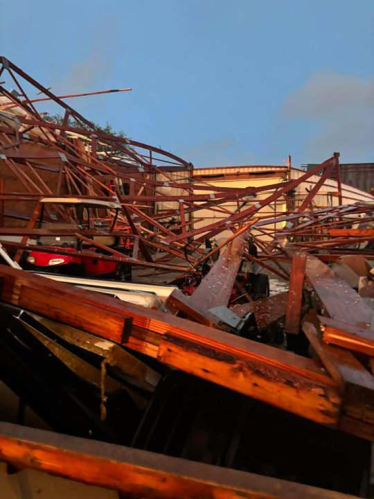 Damage reported in Central Illinois following severe weather