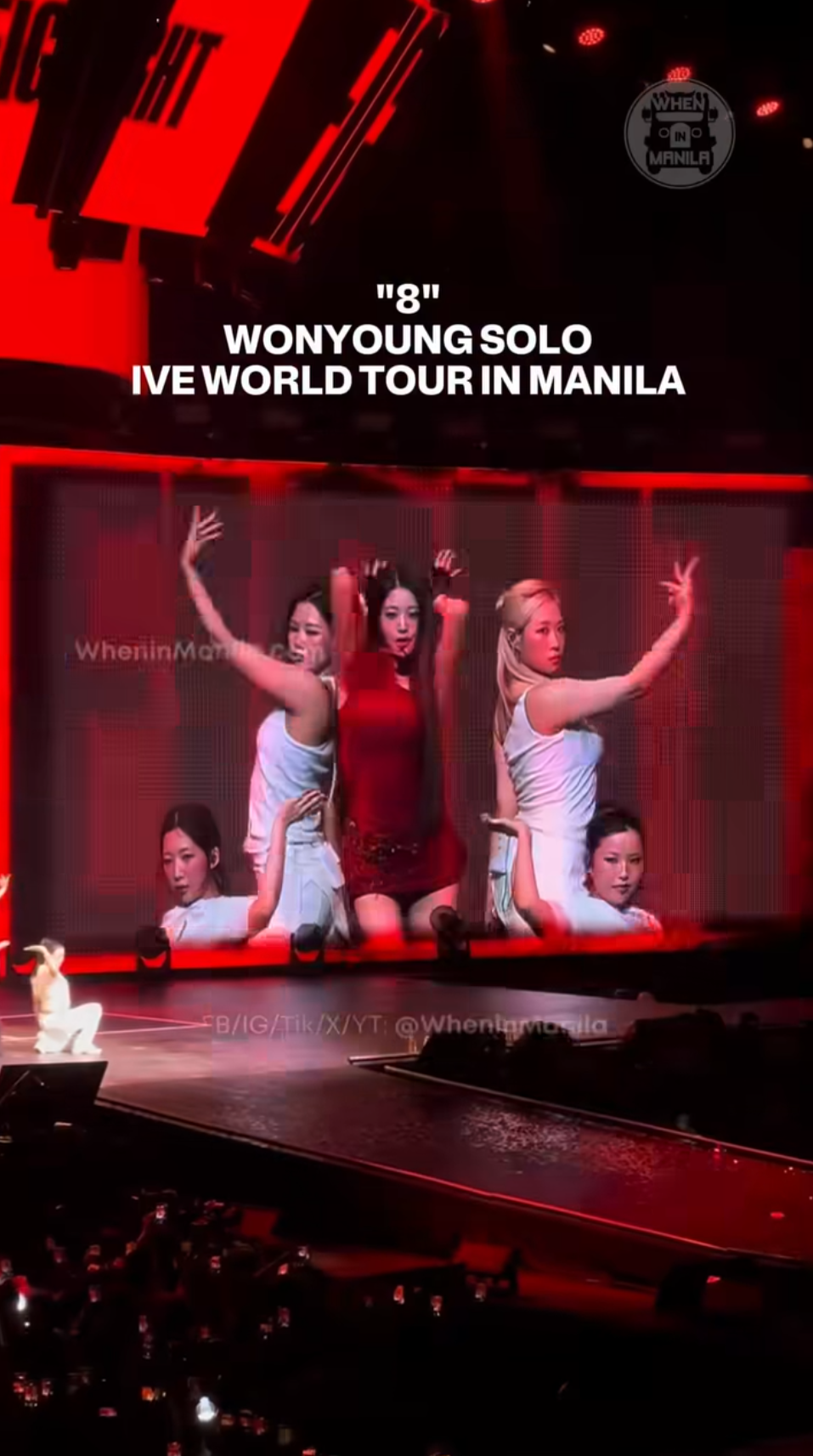 Wonyoung solo performance in Manila captivates DIVEs at MOA Arena
