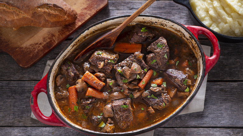A squeeze of orange juice is the key to deliciously tender beef stew