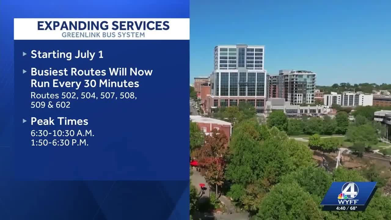 Greenlink to expand bus service during rush hours to cut down on wait times