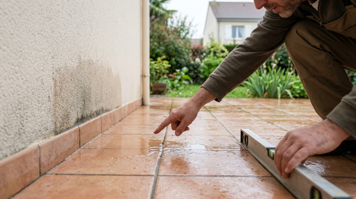 Vente immobilière : pourquoi une simple flaque d'eau sur la terrasse ...
