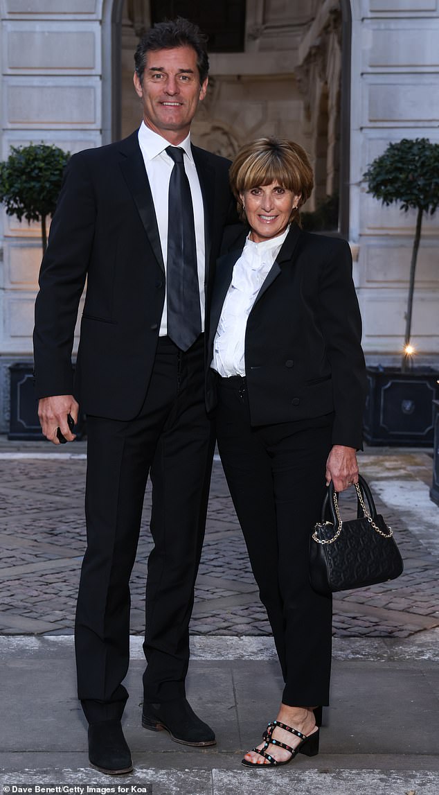 F1 legend Mark Webber steps out on a very rare public outing with his ...