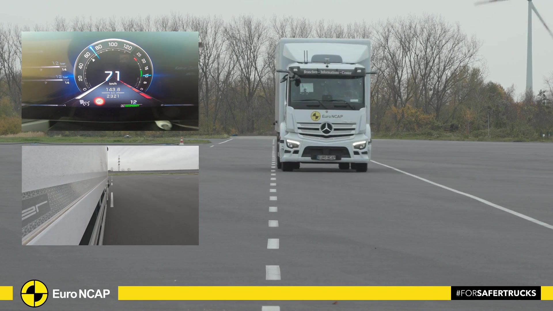 Mercedes-Benz Actros - Commercial truck safety tests - 2026