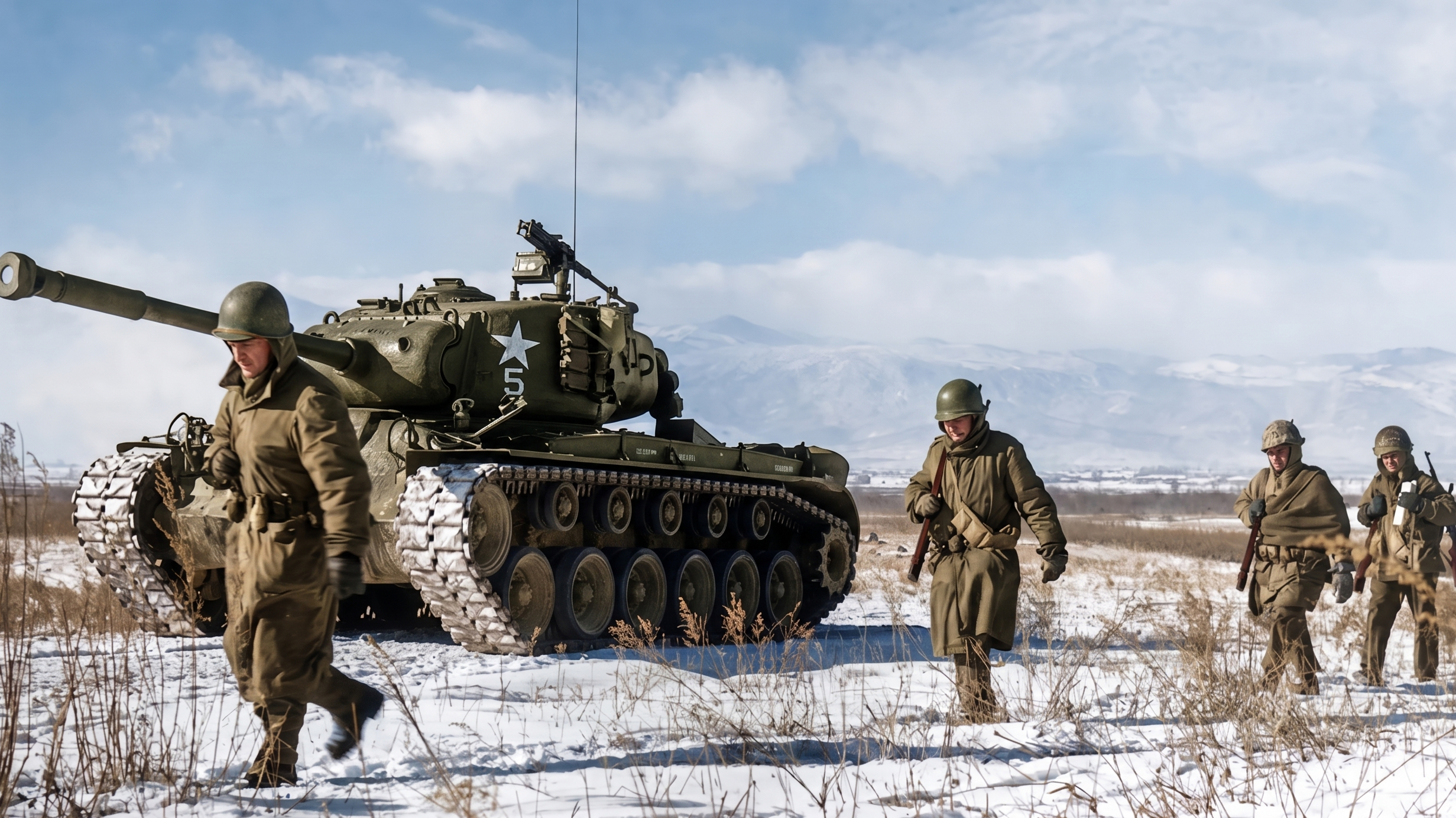 600 soldiers fought with barbed-wire clubs at a nuclear border