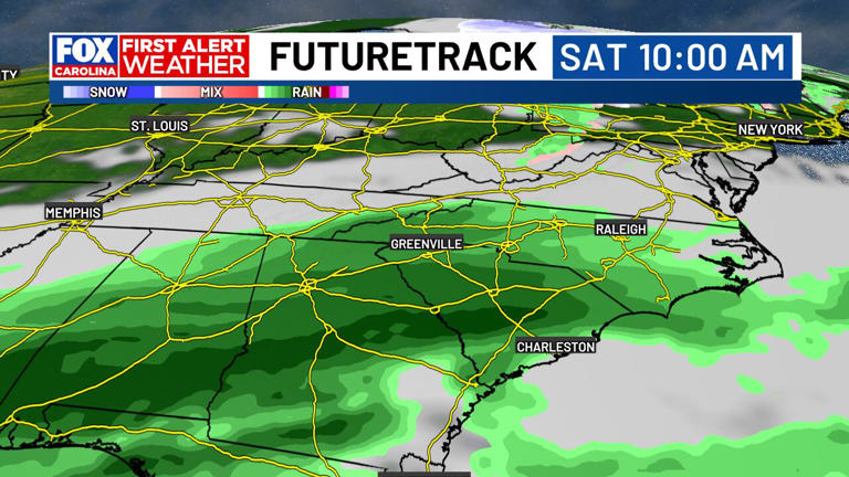 First alert weather: Wednesday & Saturday with more rain, storms on the way